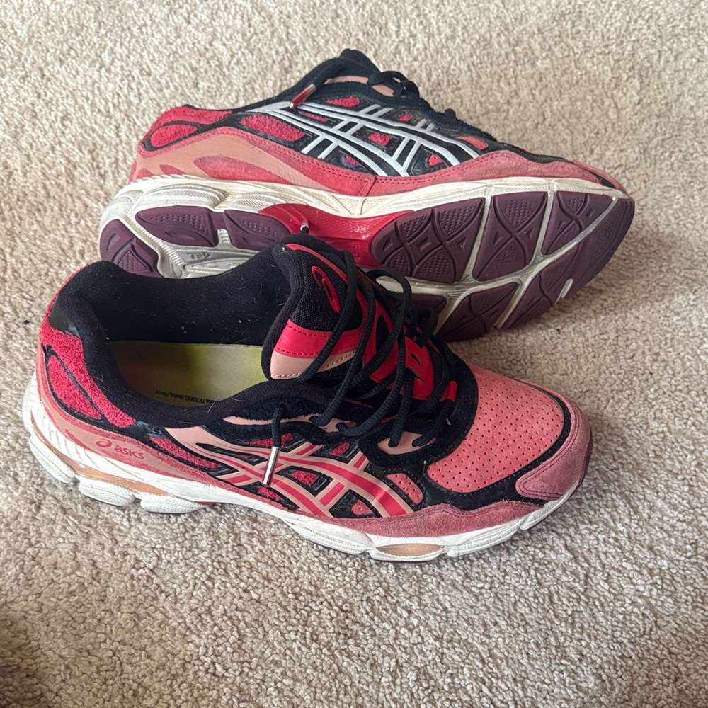 ASICS men’s bleach gel Sneakers